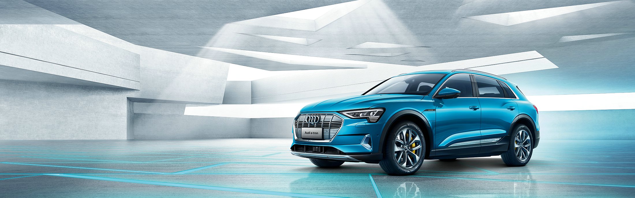 Audi e-tron是奥迪首款纯电动SUV